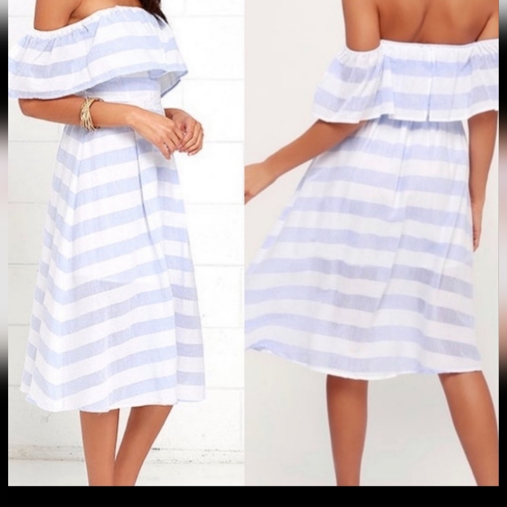 Lulu's Off Shoulder Dress